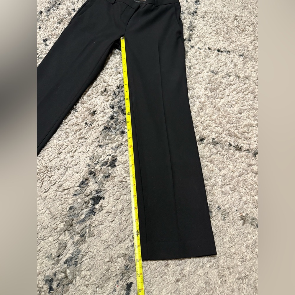 PETITE BLACK Ann Taylor Classic Straight Leg Pants - Picture 8 of 12
